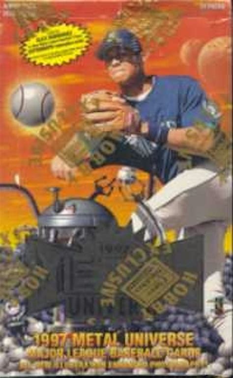 1997 fleer metal universe baseball 20 pack box|97 metal universe checklist.